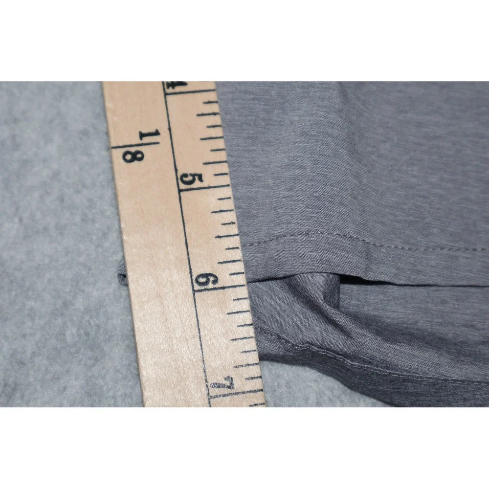 Nike Running Shorts Mens XL Gray Dri-Fit Reflective Swoosh Zipper Pocket